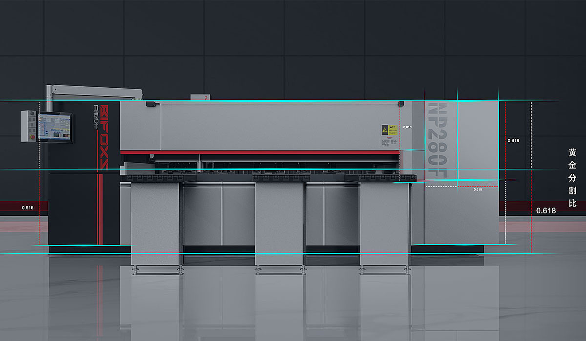 高速智能电脑裁板锯设计 | 鲸禧设计