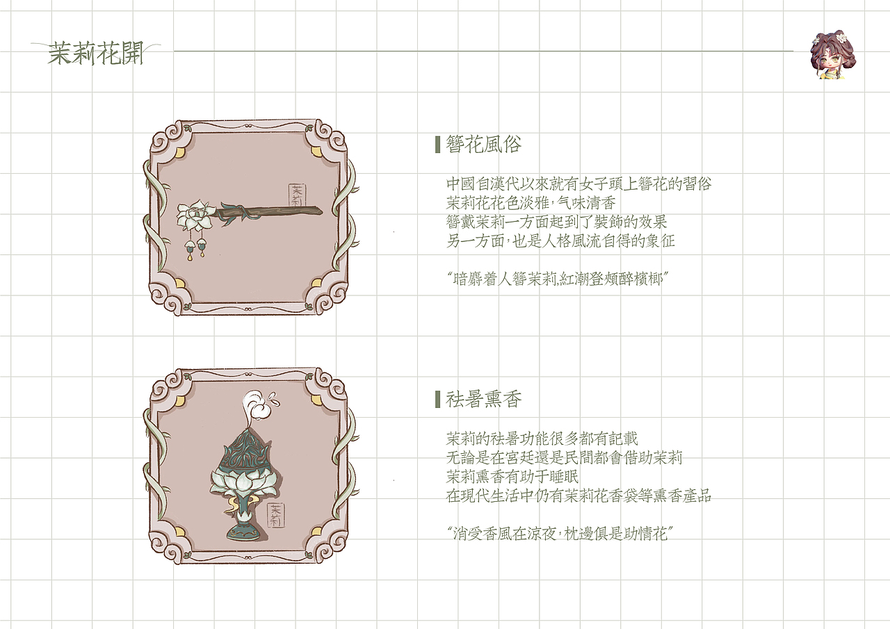 茉莉花开|一个关于茉莉花的设计（含ip）（图ZMzY2MDg1MDI4） - IP形象 - 站酷设计师蓝寐丫原创素材 - 站酷ZCOOL