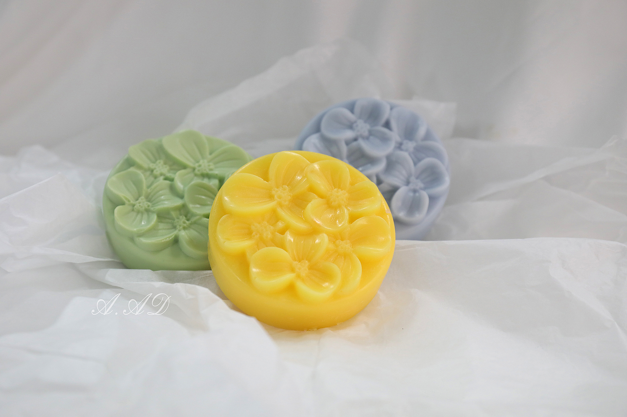 手工皂礼盒·鲜花皂