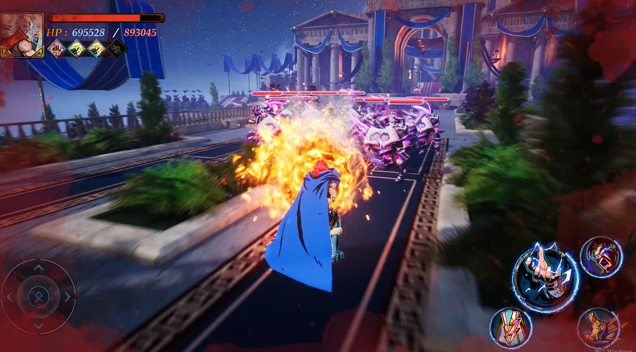 虚幻制作第三人称实机demo游戏买量视频