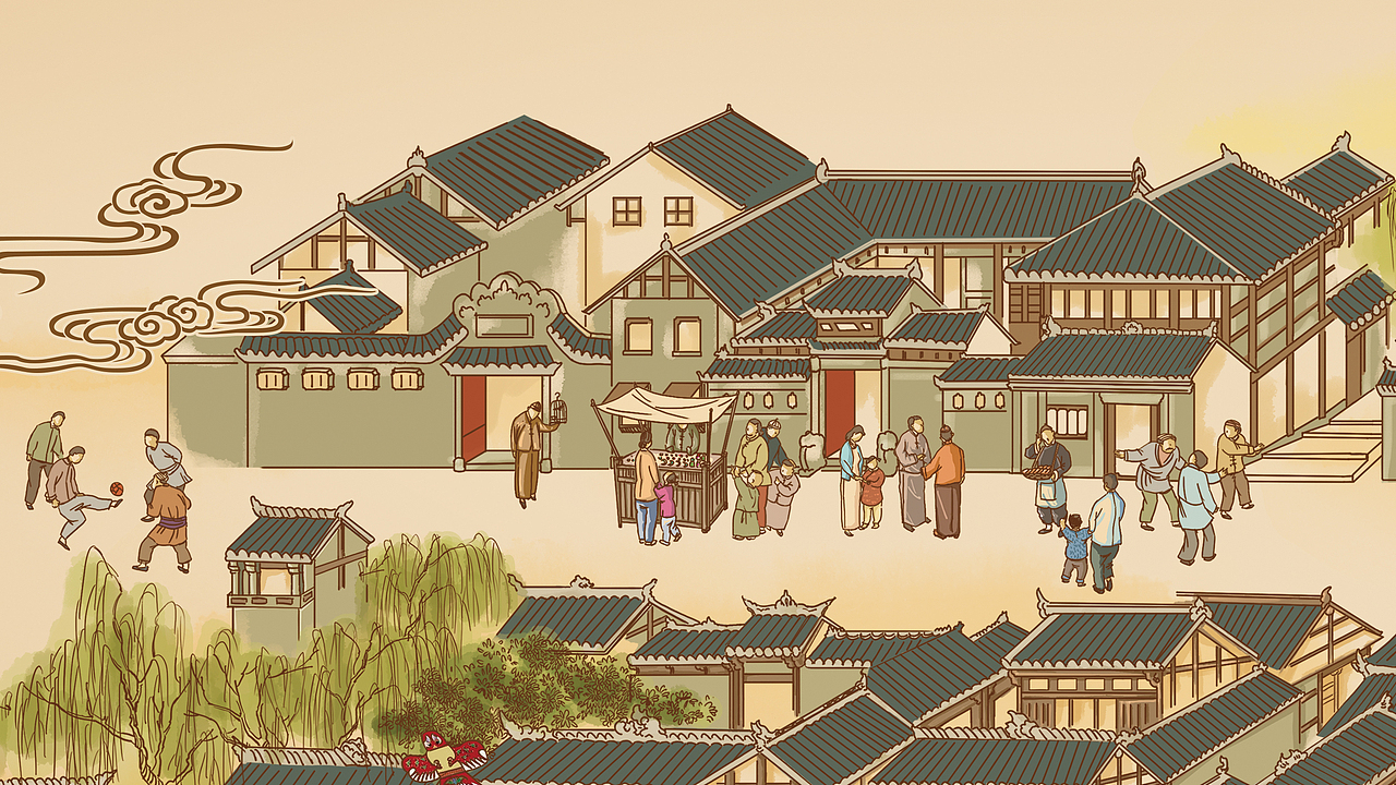 白酒包装 · 商业插画