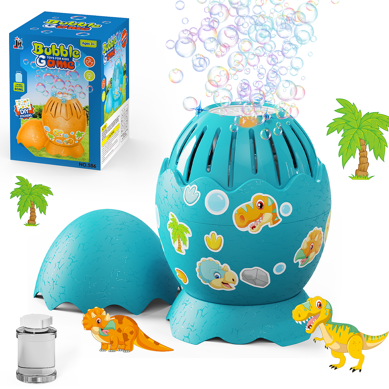 keyshot-塑料龙蛋