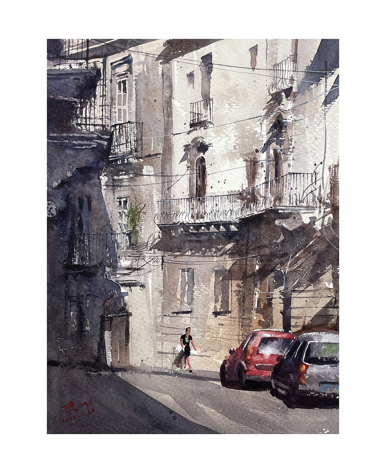 水彩画（图ZMzI2MzY0OTIw） - 绘画 - 站酷设计师顾盼原创素材 - 站酷ZCOOL