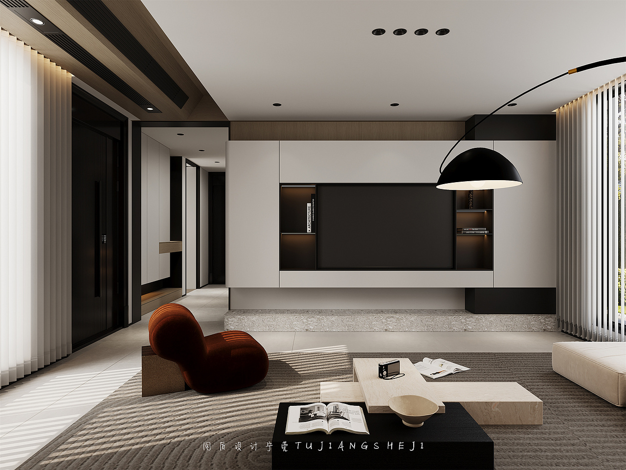 现代简约风私宅设计，治愈又高级！