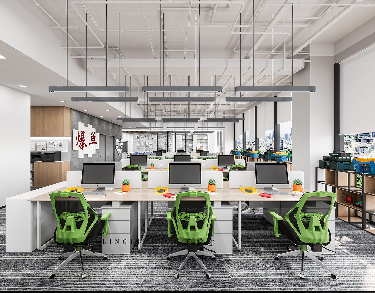 “行与形”纯粹与简淡的办公空间设计