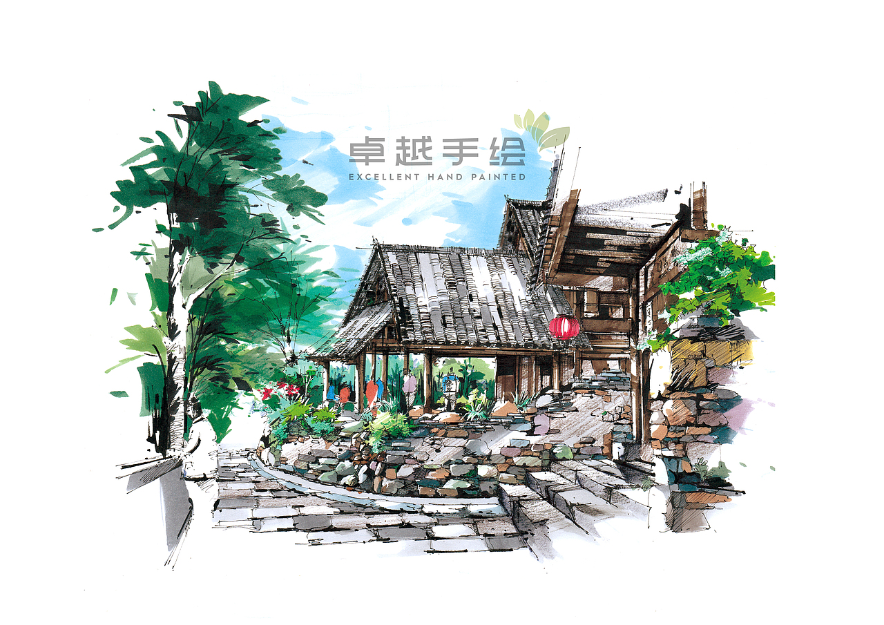 景观手绘