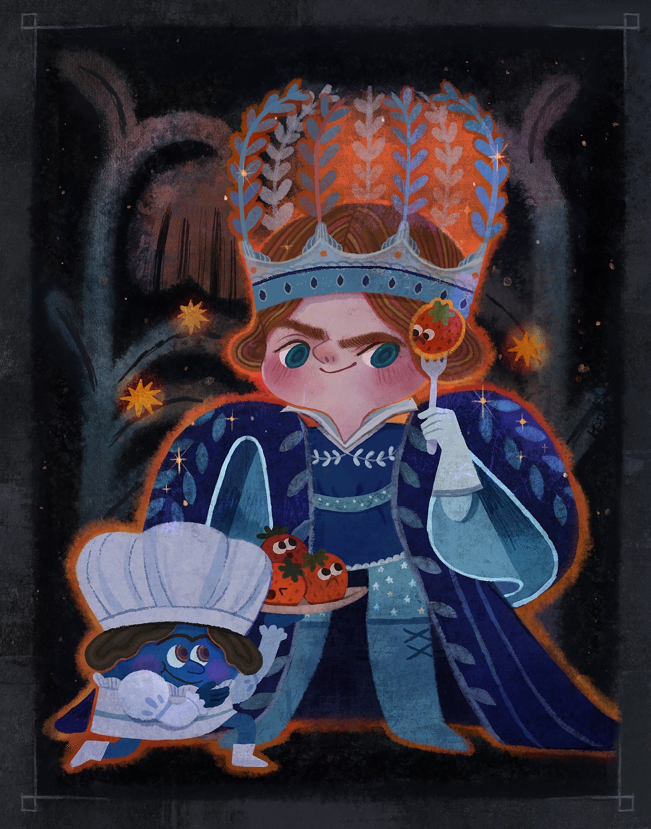 傲娇的小王子,不错就是我,我最喜欢吃新鲜的草莓了,嘻嘻嘻嘻嘻