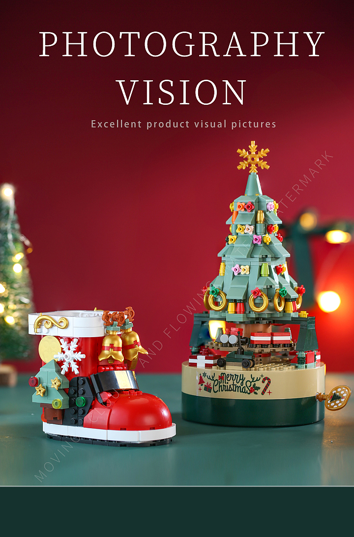 积木拍摄：圣诞氛围系列（图ZMzI1NDg0OTU2） - 产品摄影 - 站酷设计师七号密码原创素材 - 站酷ZCOOL