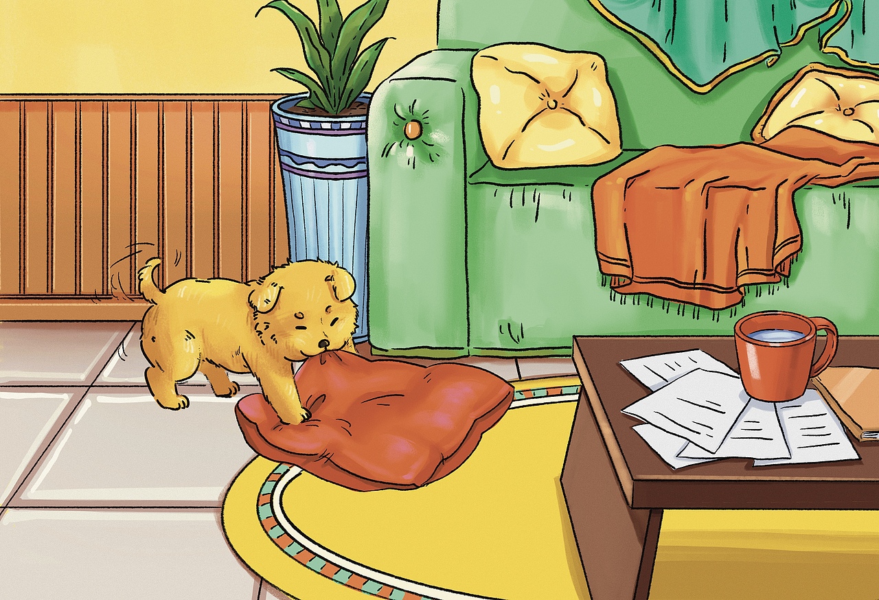 儿童教育绘本书籍《淘气包蹦蹦》