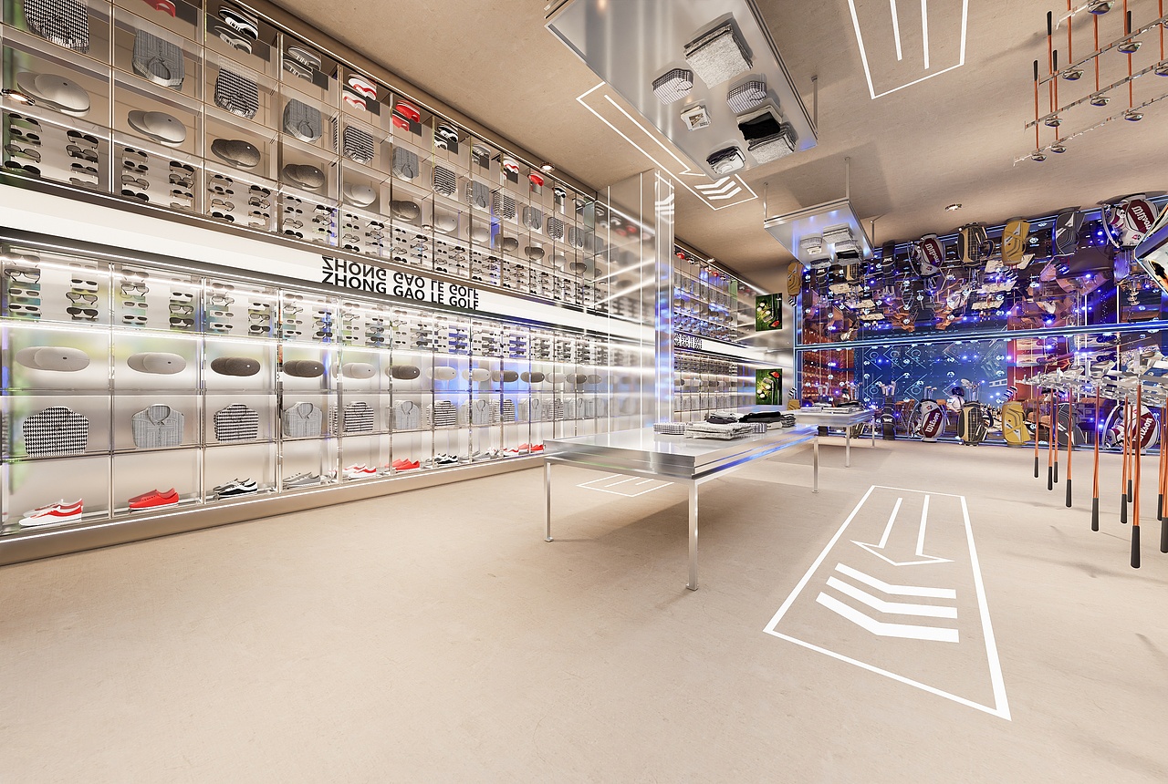 LK DESIGN | 杭州众高乐高尔夫 酒吧及售卖区设计方案