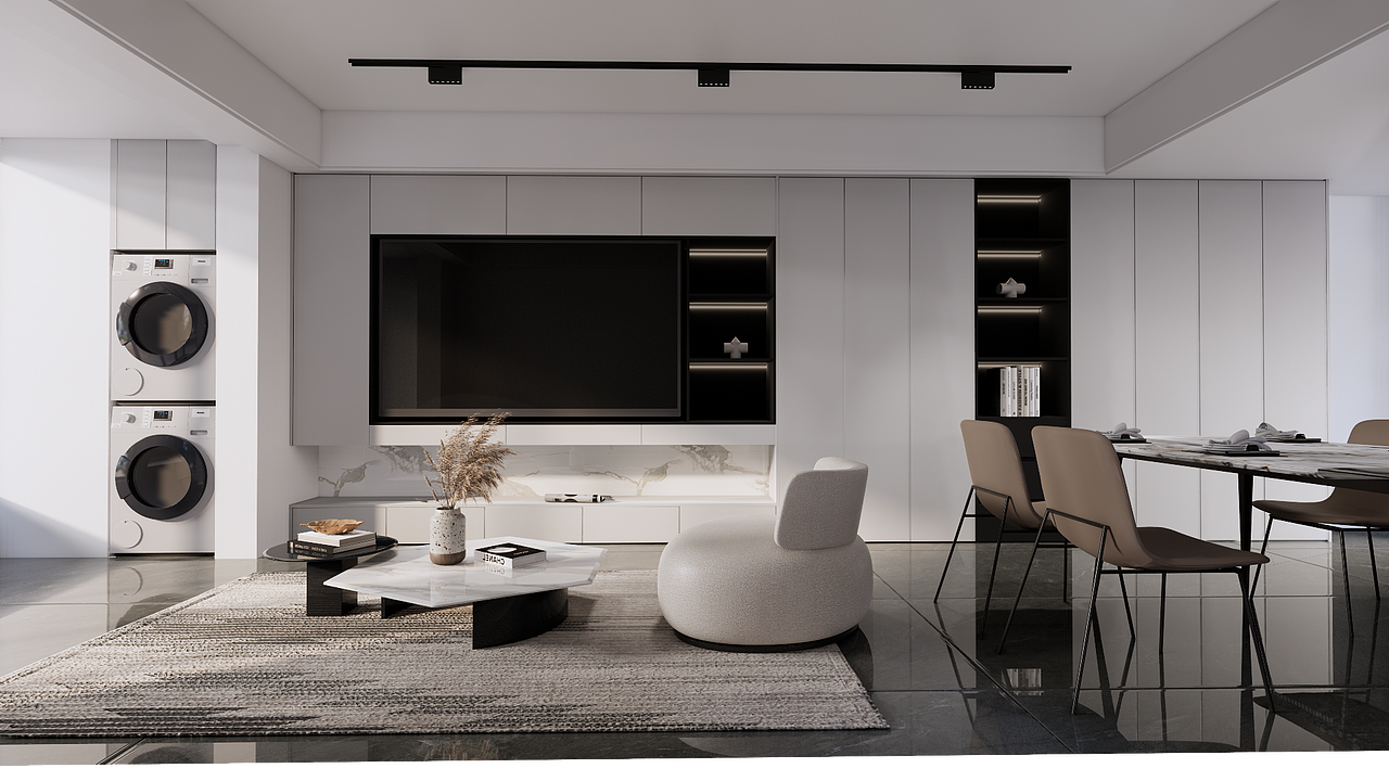 客廳（圖ZMzM4NDMxNzA0） - 家裝設(shè)計 - 站酷設(shè)計師我亦飄零啊原創(chuàng)素材 - 站酷ZCOOL