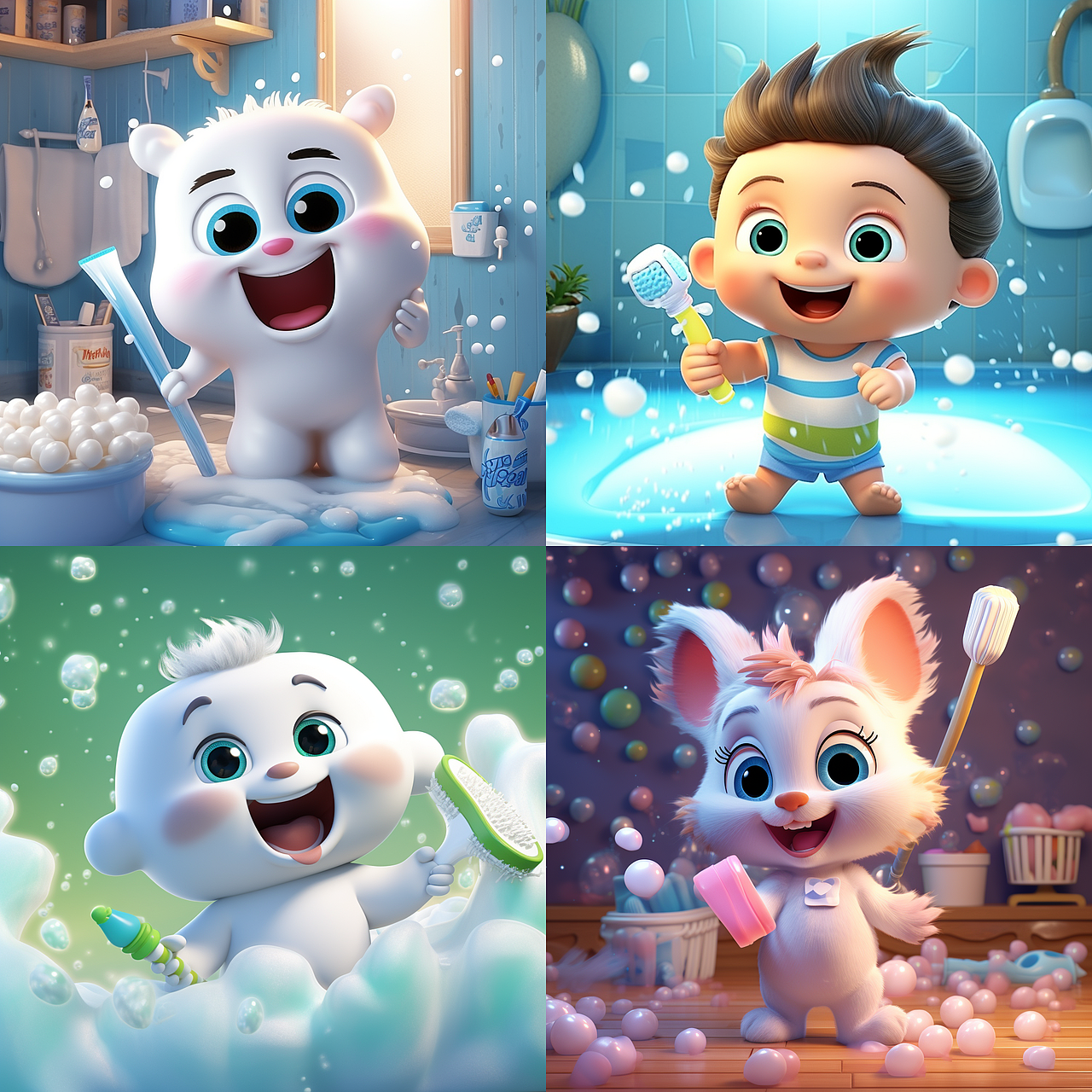 把玩AI--卡通IP形象（图ZMzQ2OTkyMzc2） - AI作品 - 站酷设计师Z22619366原创素材 - 站酷ZCOOL