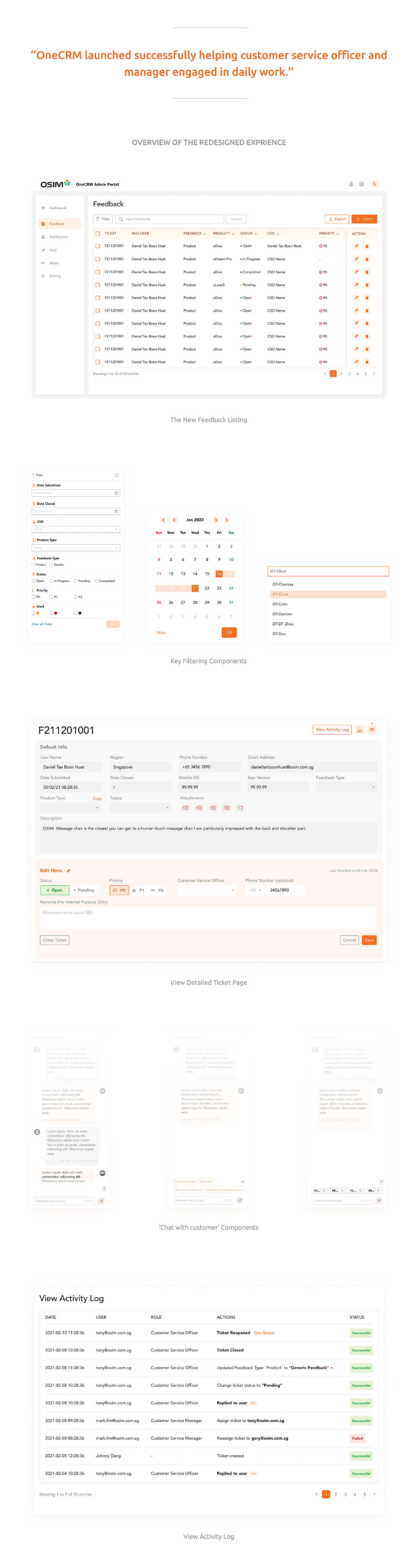 Crm admin portal redesign ooopsly zcool
