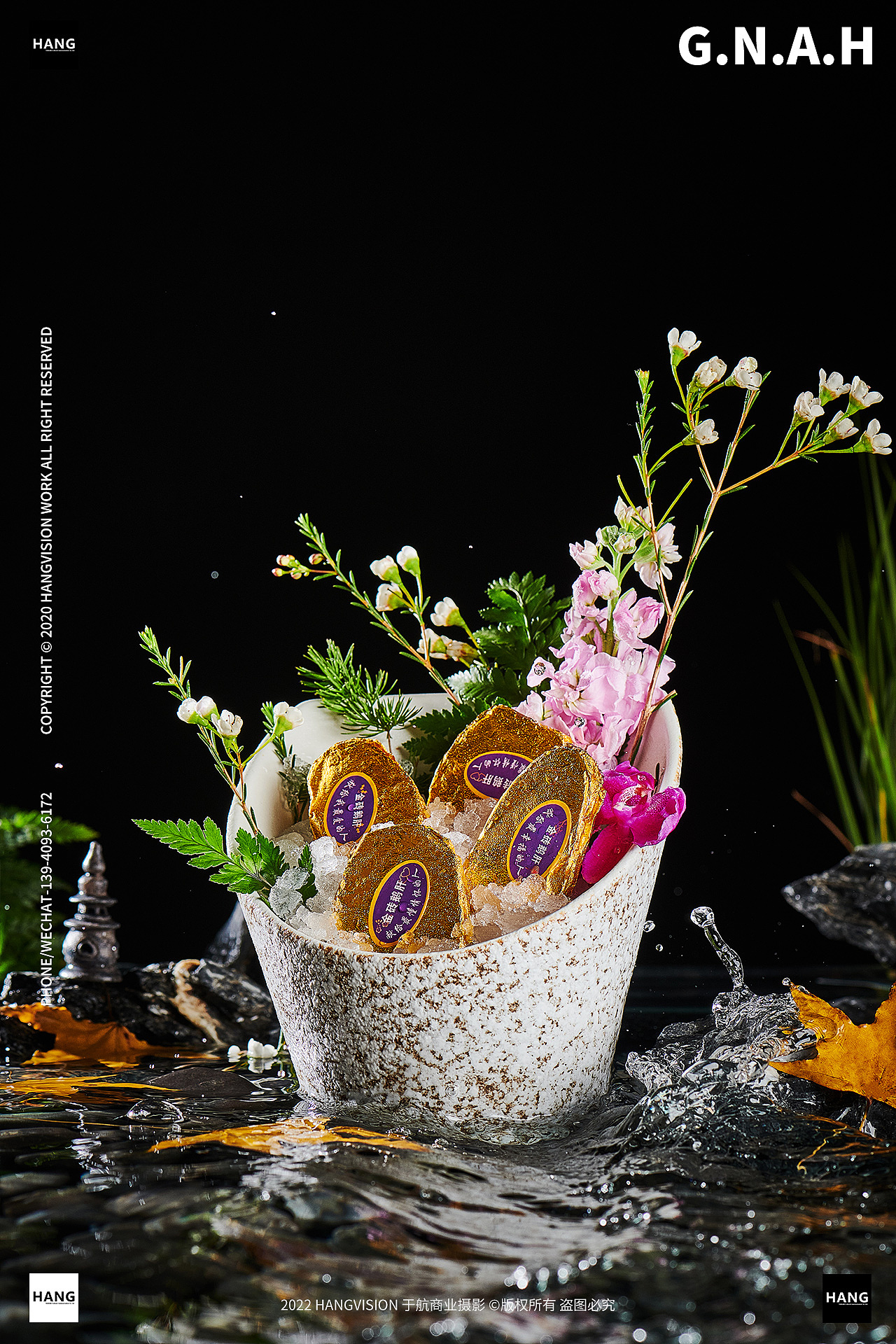 鲜嫩鹅肝煎鹅肝寿司大连美食拍摄大连产品摄影