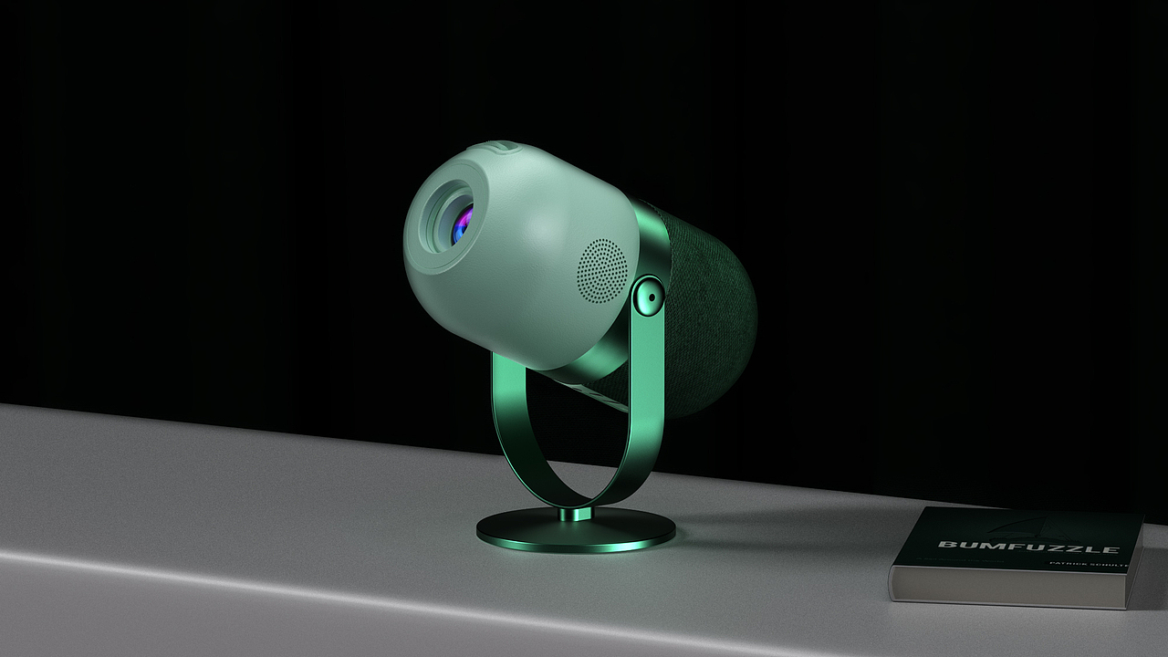 投影仪渲染作品