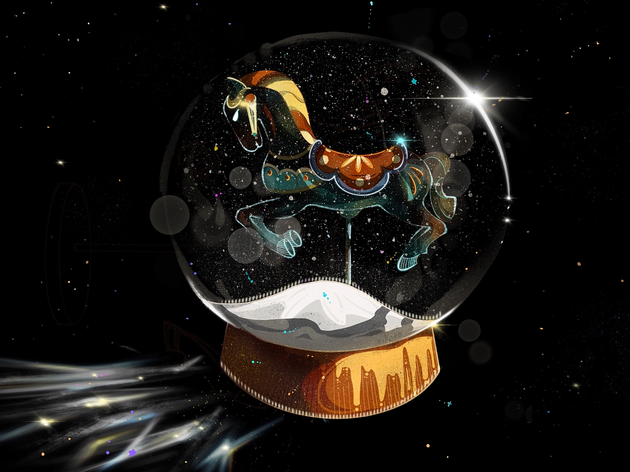 流逝的“水晶球”