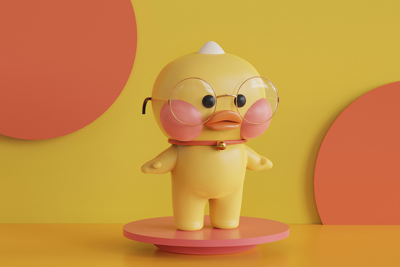 rhino/keyshot建模渲染习作23—玩偶合集