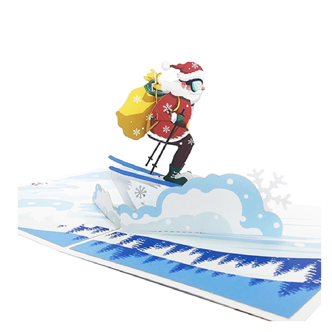 圣诞节、立体书、立体贺卡、手工立体纸艺、