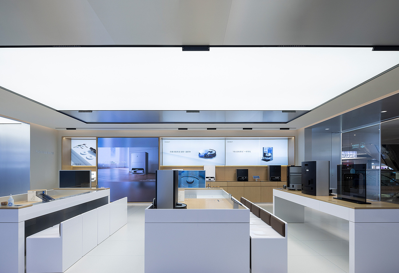 科沃斯 机器人新SI形象（图ZMzA4MDIzNzY4） - 商业空间设计 - 站酷设计师场景美学设计原创素材 - 站酷ZCOOL