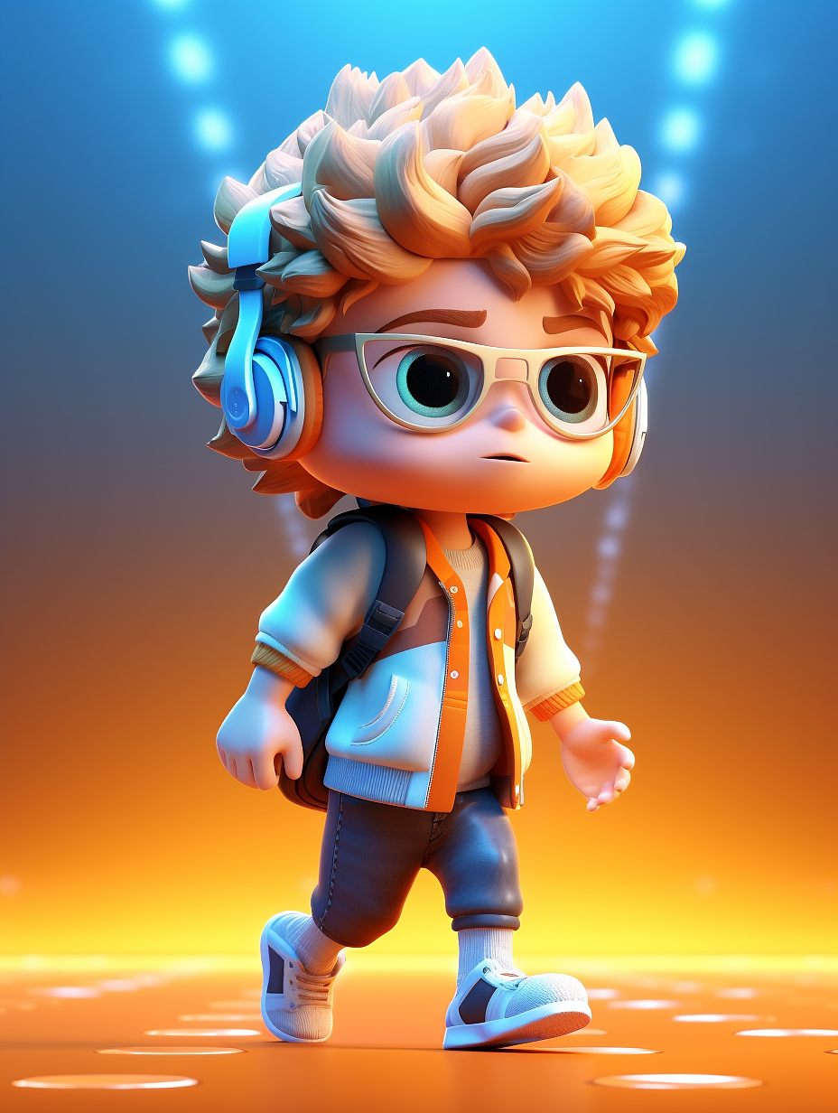 卡通人物(midjourney生成)