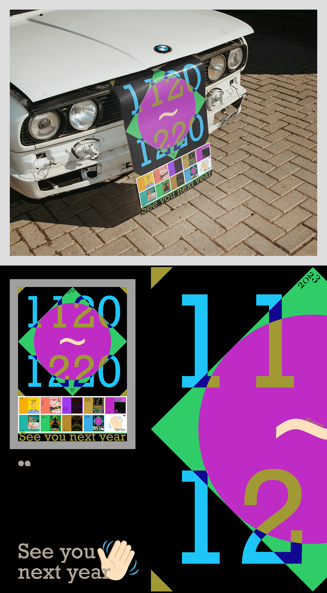 Poster Design Practice - 日常海报练习「12月」（图ZMzU4MzgxMTU2） - 海报 - 站酷设计师000000009lingjiu原创素材 - 站酷ZCOOL