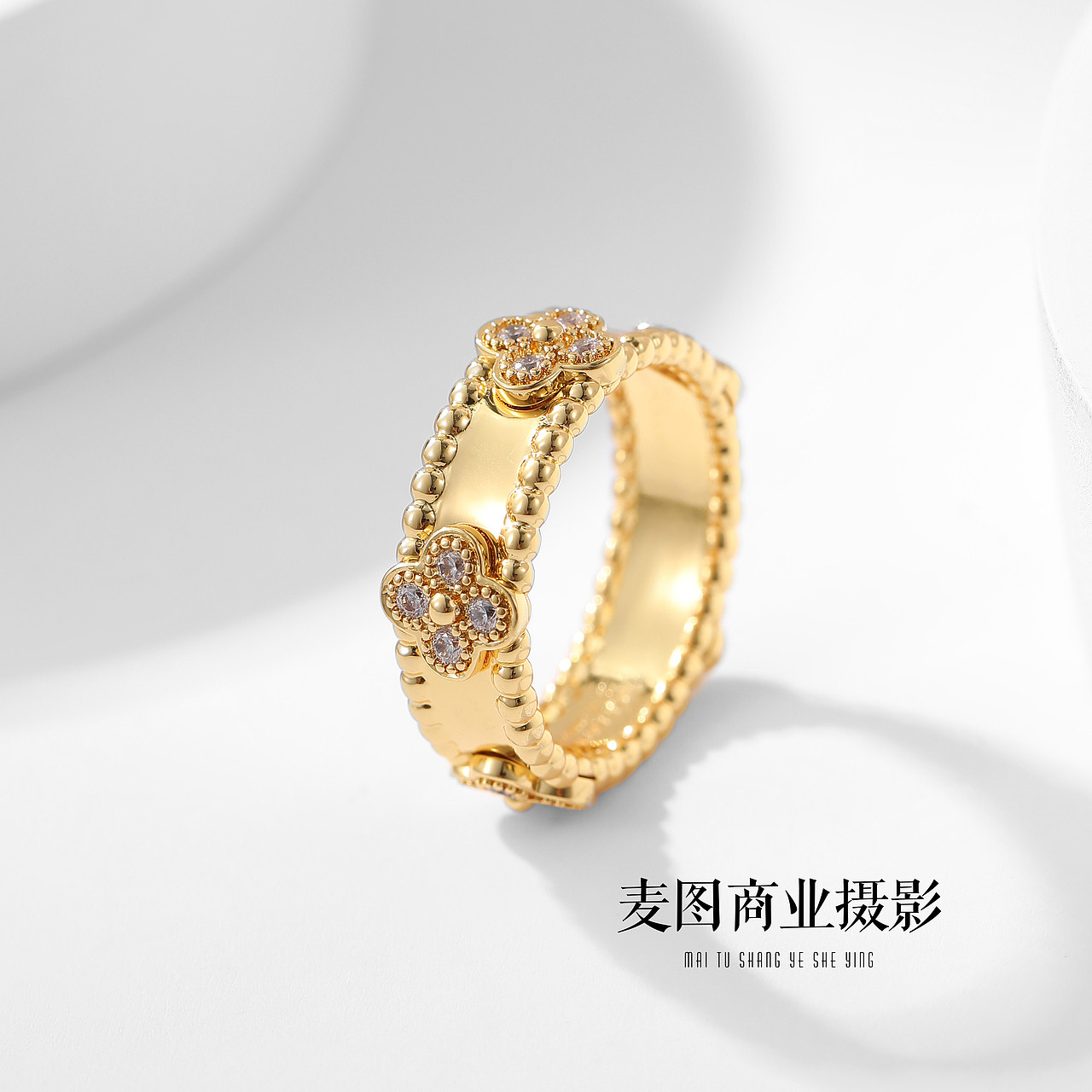 饰品拍摄 小众戒指静物平铺拍摄 轻奢风格饰品静物拍照