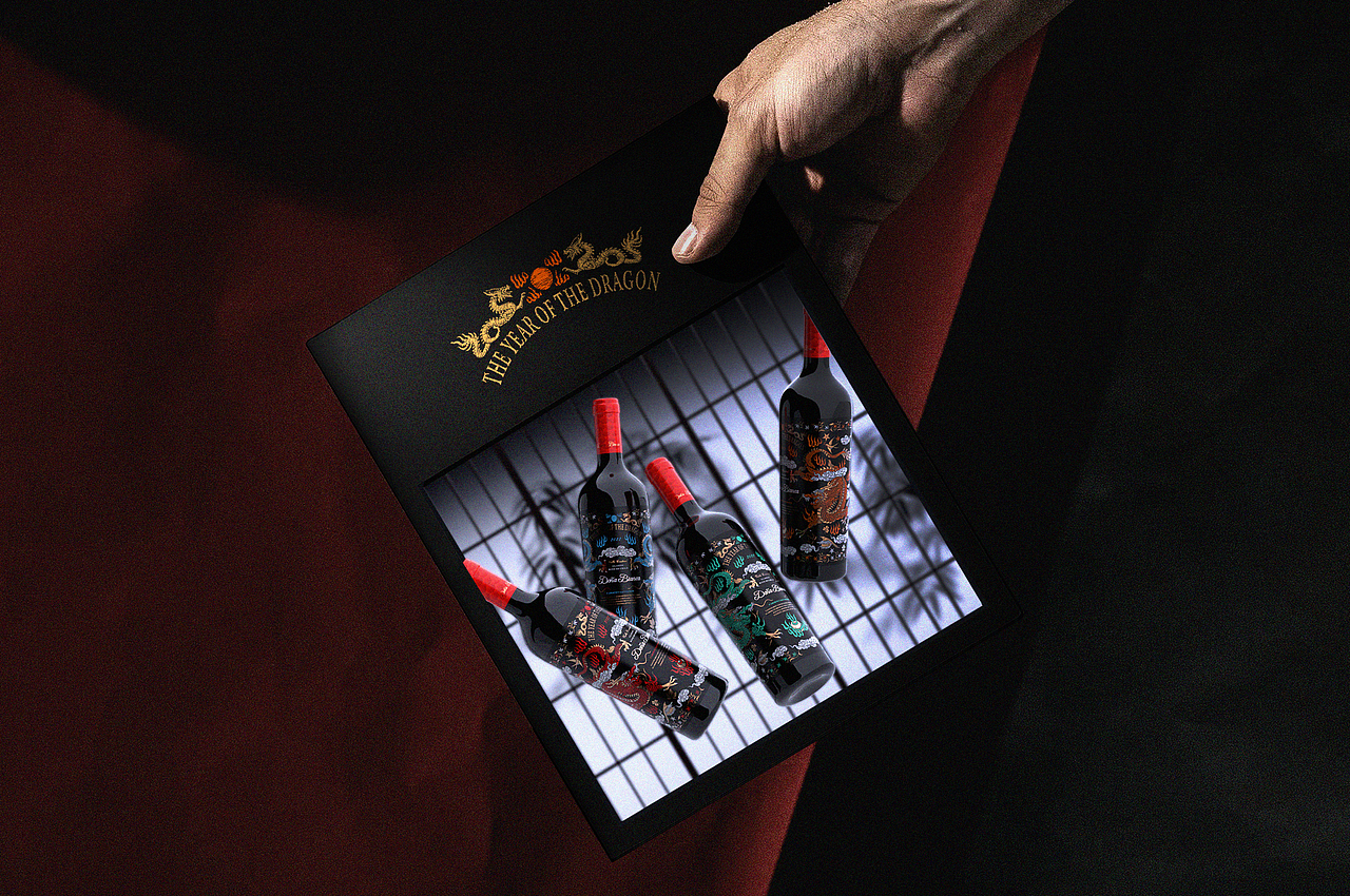 安卡龙年定制 葡萄酒品牌包装设计｜葡萄酒 酒标 红酒（图ZMzU1NzEwNzY4） - 包装 - 站酷设计师十二创意原创素材 - 站酷ZCOOL