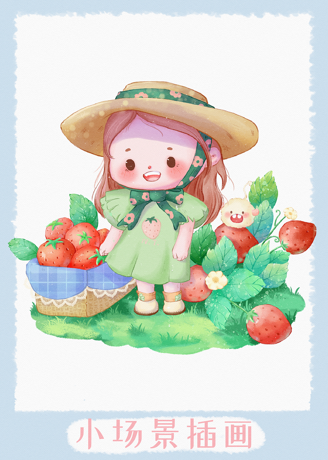 儿童插画小场景（图ZMzIyODAyNDA4） - 儿童插画 - 站酷设计师小猪熊的干脆面原创素材 - 站酷ZCOOL