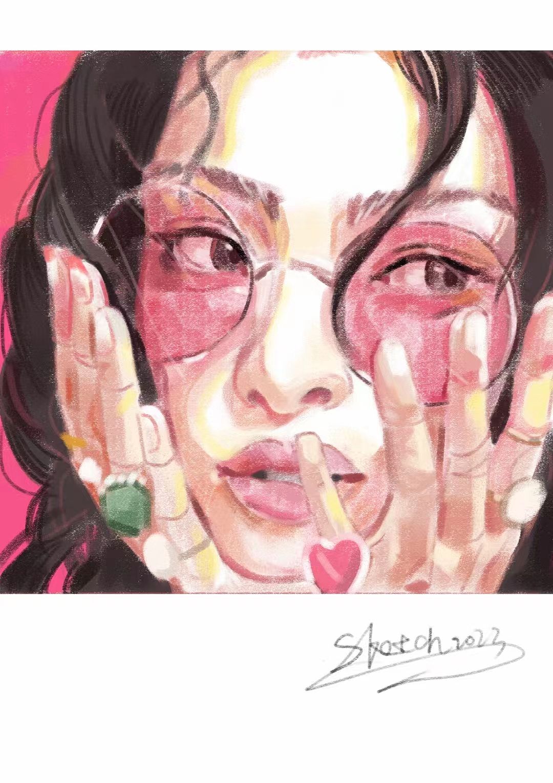 2023的拍立得画画日记（图ZMzQ0NzA5ODA0） - 创作习作 - 站酷设计师三个马念biao原创素材 - 站酷ZCOOL