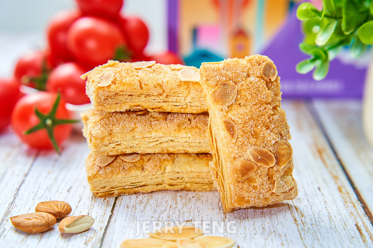 濠润坊雪花杏仁片|澳门传统手信