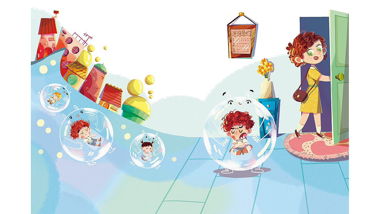儿童绘本项目小合集（图ZMjk4ODE2MzE2） - 绘本 - 站酷设计师寒冰ZHB原创素材 - 站酷ZCOOL