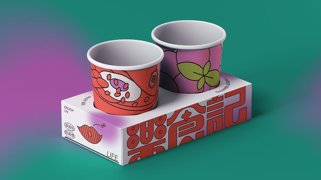 岭南乐食记（图ZMzIyNzI0NDMy） - 品牌 - 站酷设计师木子的空间原创素材 - 站酷ZCOOL