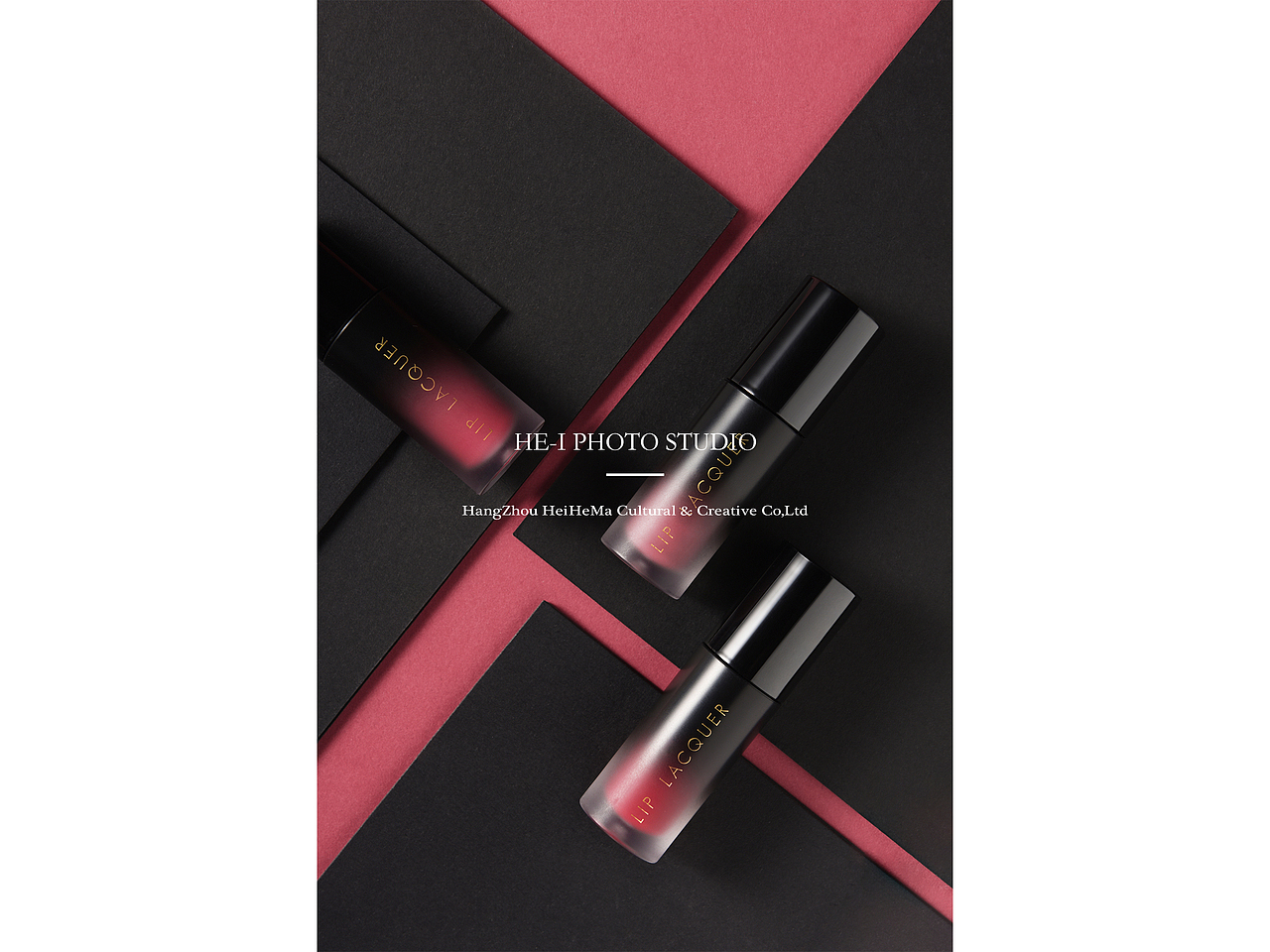 杭州产品摄影「彩妆系列 丝绒哑光唇釉」黑和马（图ZMjk5NjA0MjU2） - 产品摄影 - 站酷设计师黑和马摄影原创素材 - 站酷ZCOOL