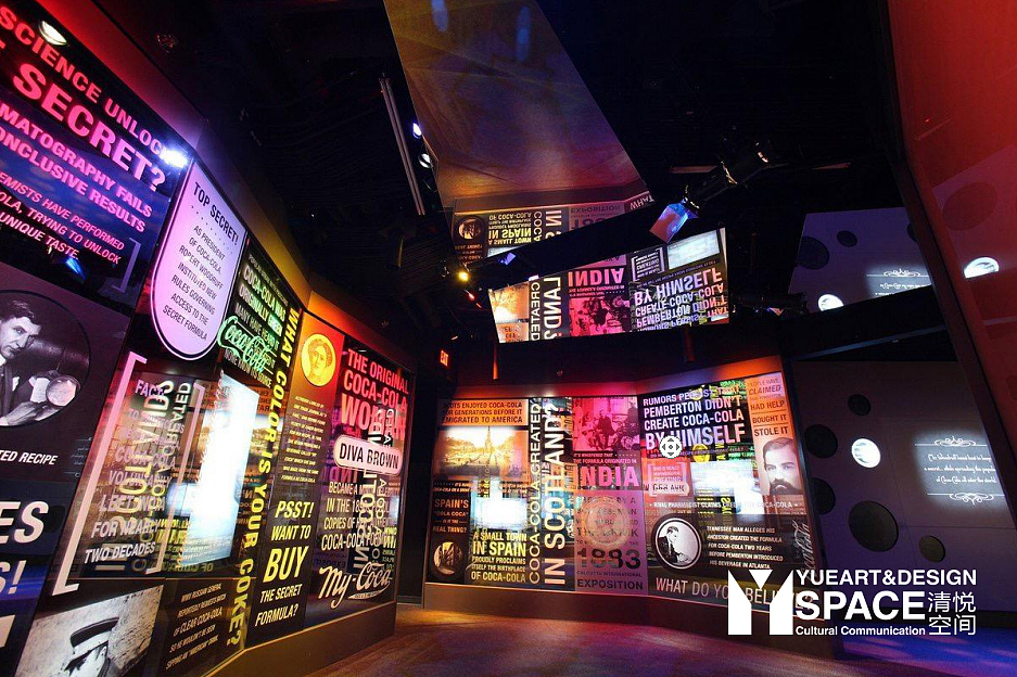 商业街软装 清悦空间 时代天街广场美食街设计