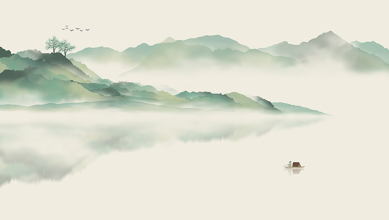 悠悠山水，岁月绵长（图ZMzQ0MDg5Njgw） - 其他平面 - 站酷设计师shelly雪原创素材 - 站酷ZCOOL