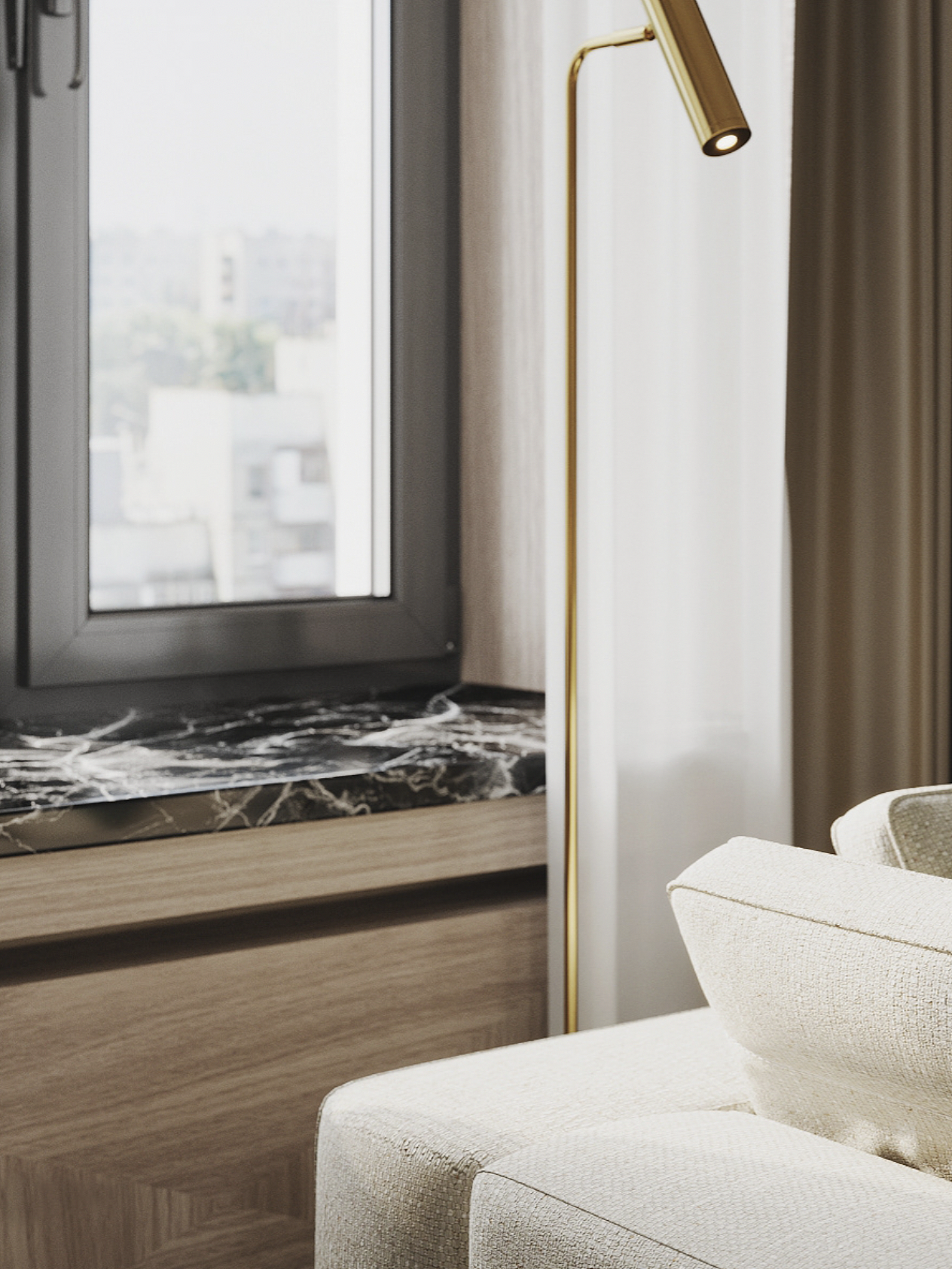 98㎡ 轻奢简约 小户型