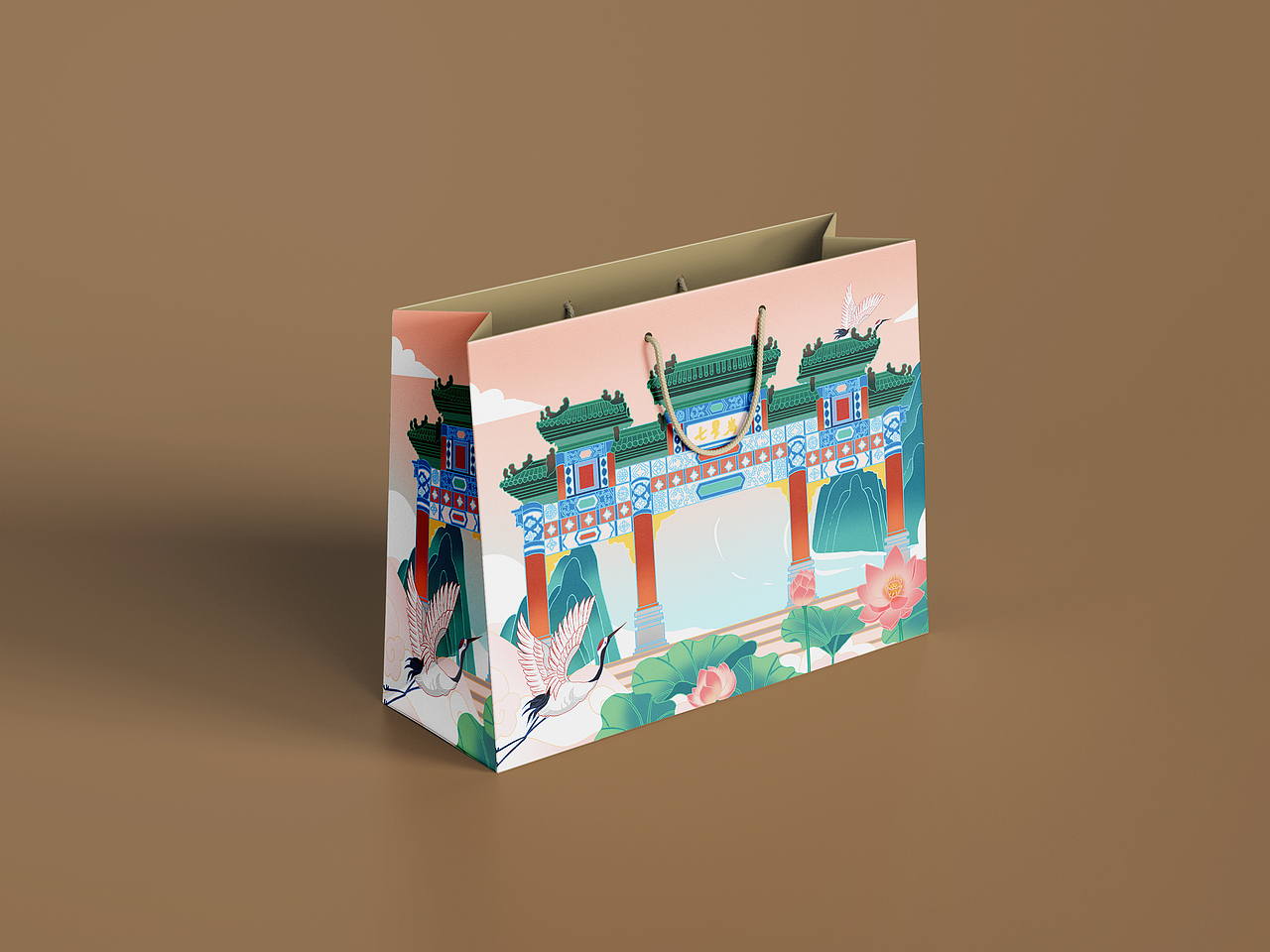 肇庆七星岩插画（图ZMzQ0NDc0NTg0） - 创作习作 - 站酷设计师小小萤原创素材 - 站酷ZCOOL