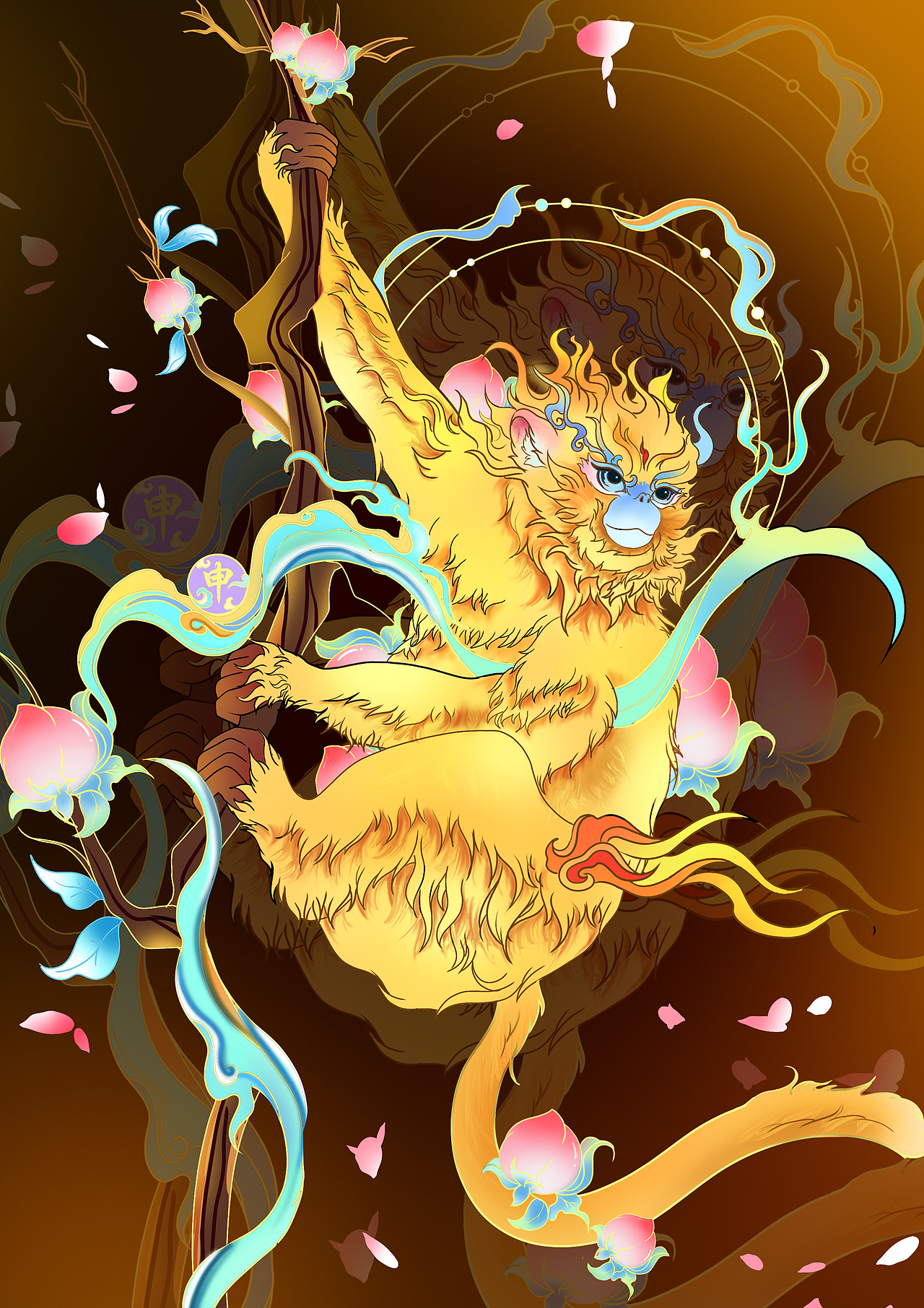 国潮十二生肖（图ZMzIxMDg5NjYw） - 商业插画 - 站酷设计师略略无缺原创素材 - 站酷ZCOOL