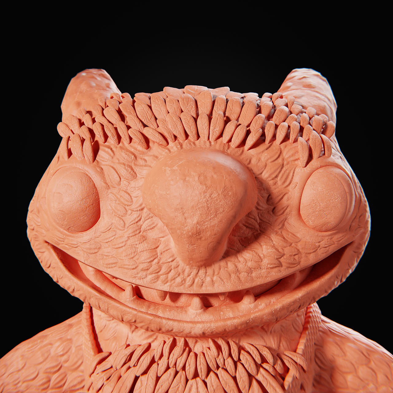 Blender可爱生物雕刻-个人练习作品（图ZMjk5NzI1MTU2） - 人物/生物 - 站酷设计师baouo原创素材 - 站酷ZCOOL