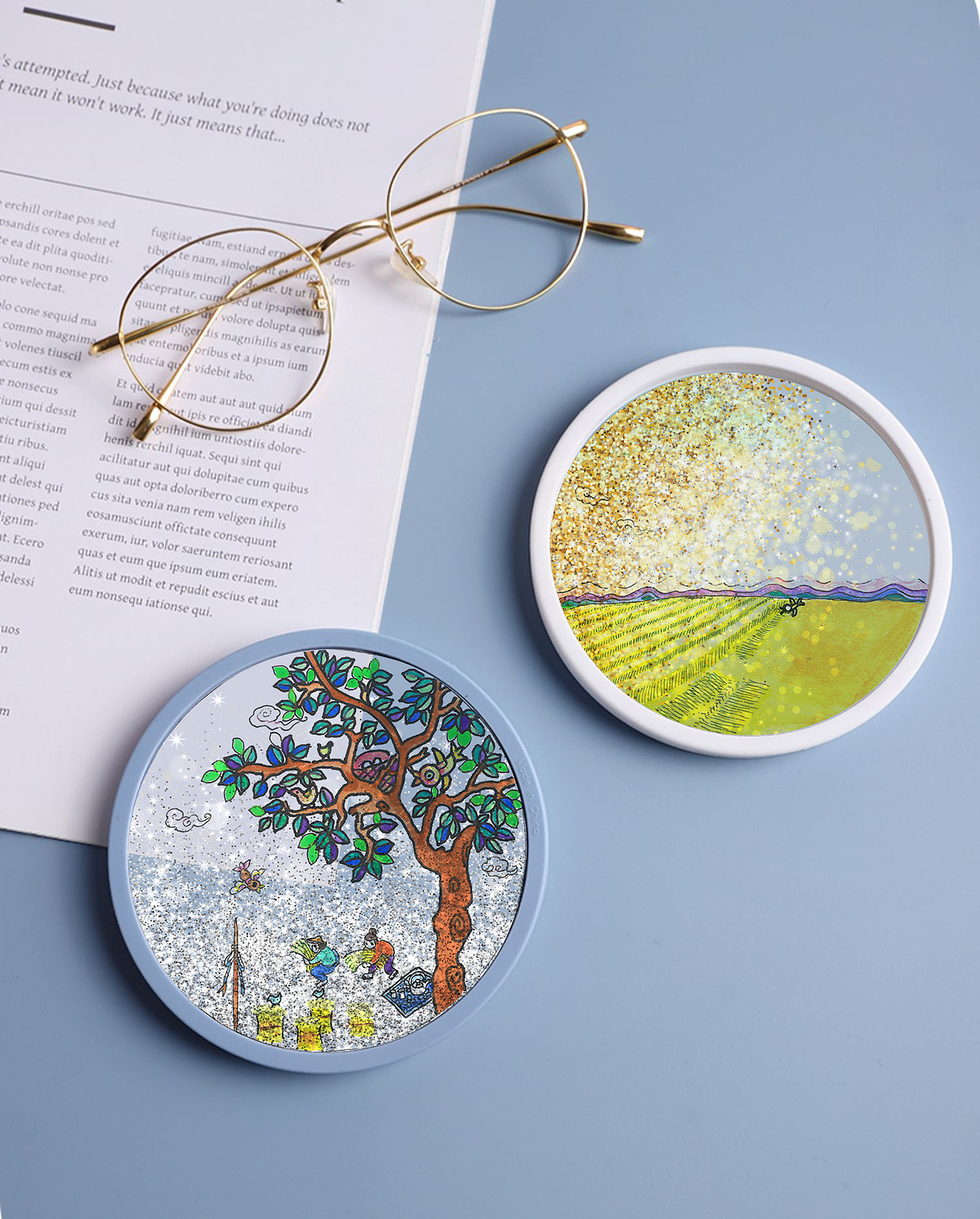 简阳-农民画文创设计