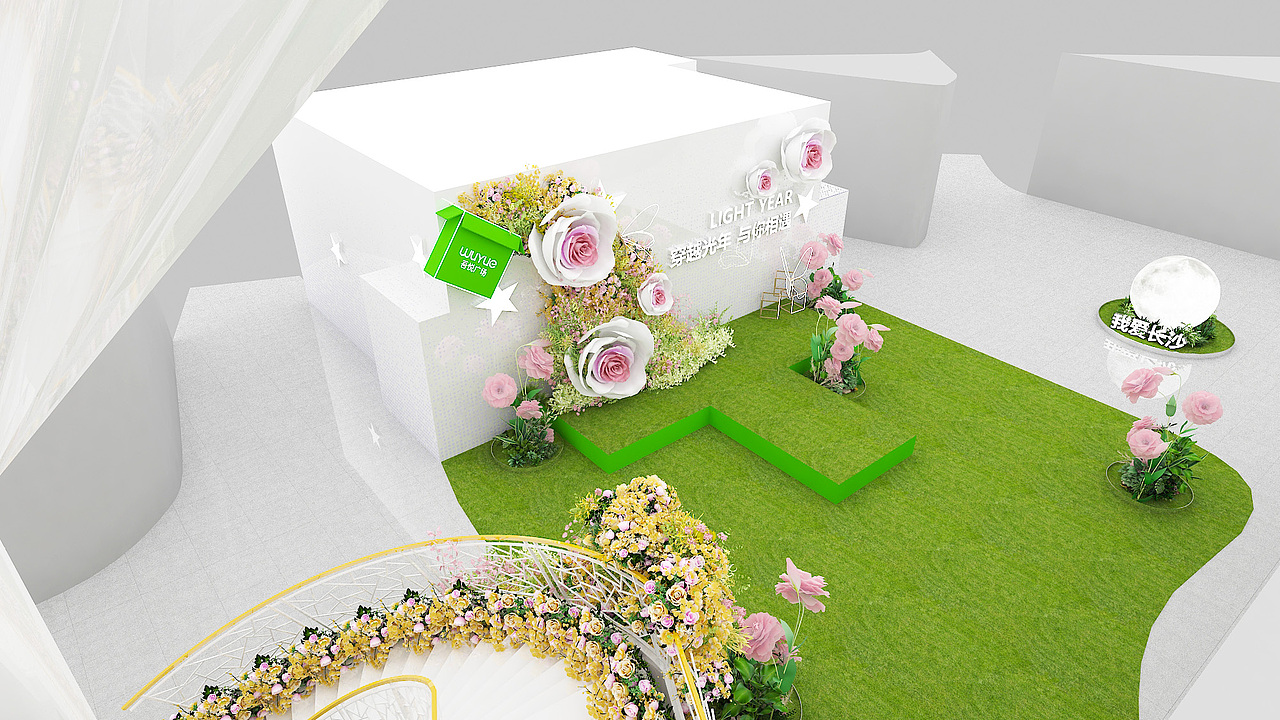 吾悦春节美陈（图ZMzY1MzQ3NTA4） - 展陈设计 - 站酷设计师搬砖日记原创素材 - 站酷ZCOOL