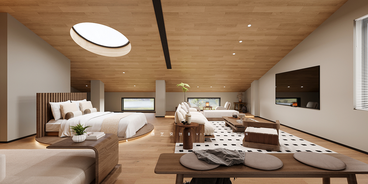 谷韵山乡/民宿酒店/3D效果图