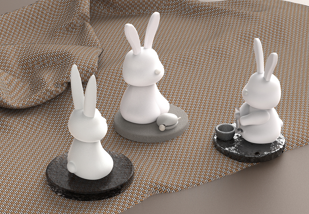 “兔了个兔”兔子造型系列台灯