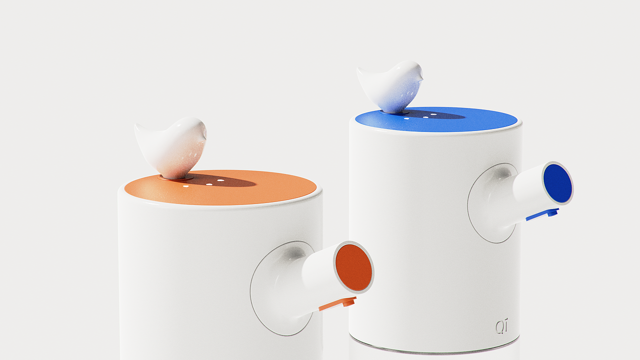 小鸟自动洗手液瓶（图ZMzM1MzczOTY0） - 电子产品 - 站酷设计师齐_冰原创素材 - 站酷ZCOOL