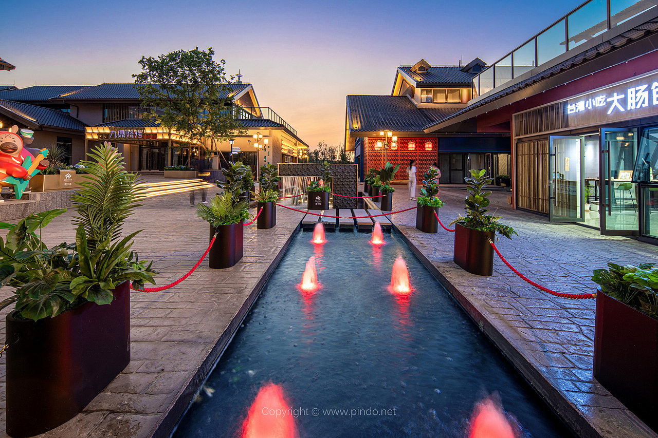 建筑景观摄影|淄博华侨城欢乐山川稷下湾