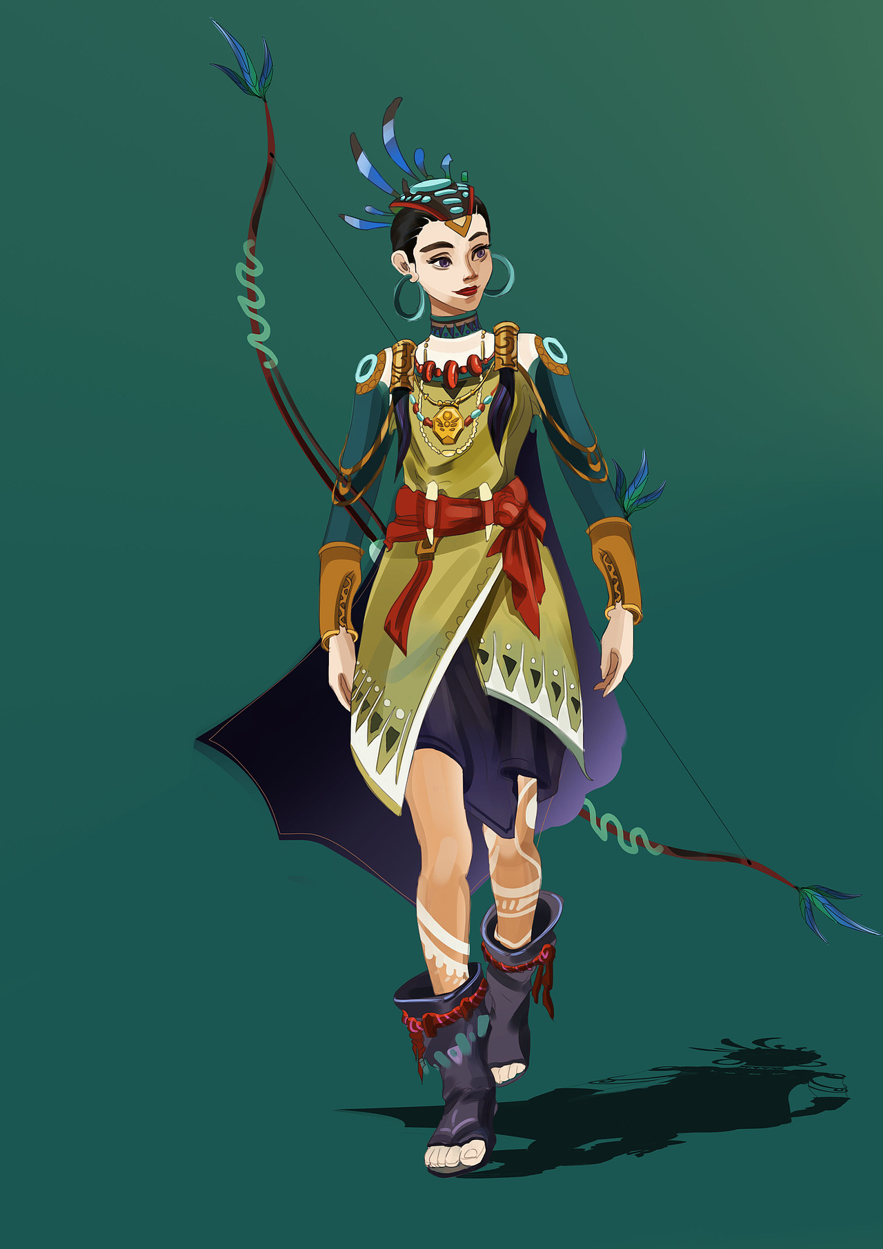 Hanzl整合作品集 原画、建模