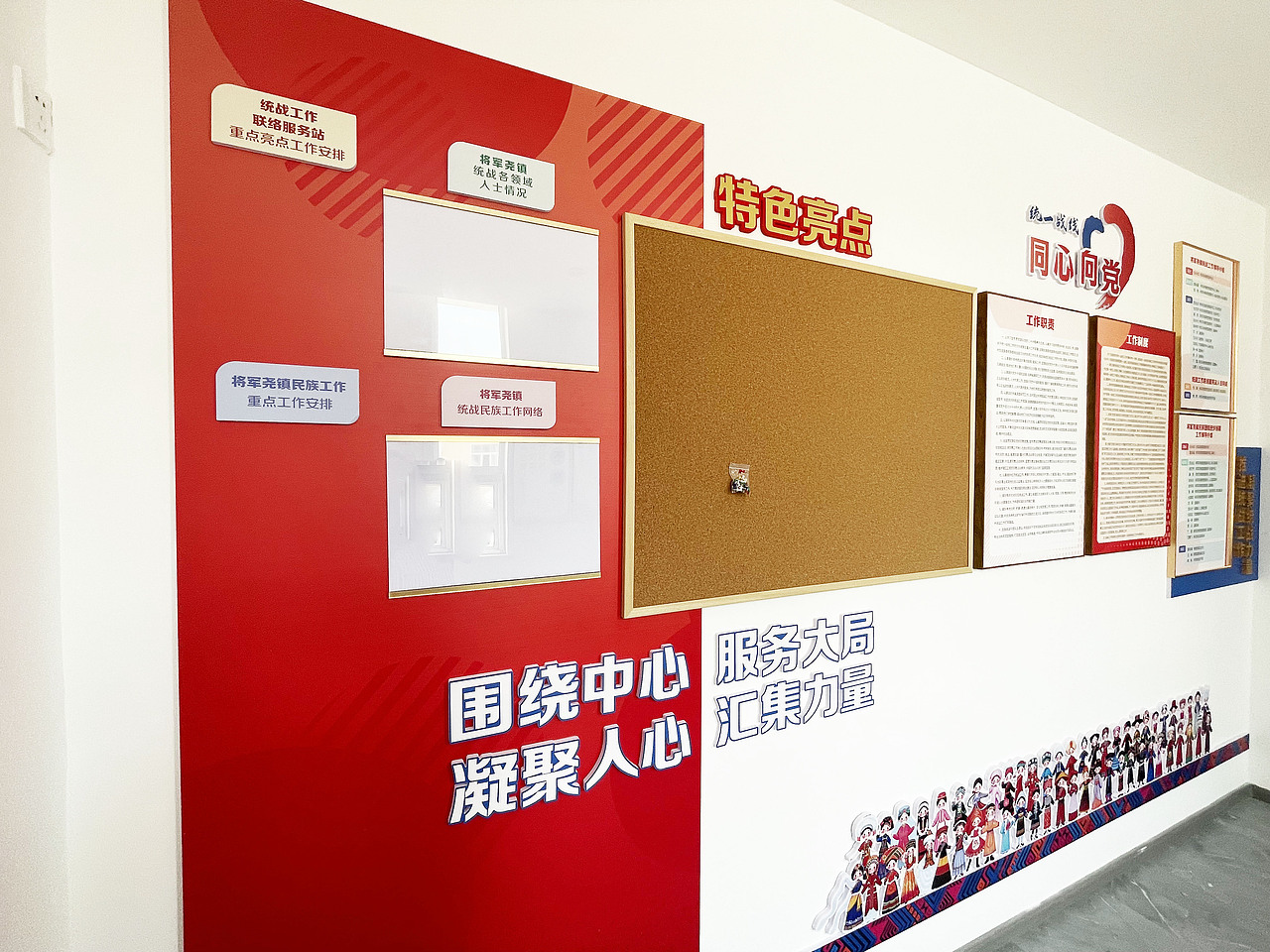 统战联络站党建文化、民族团结文化