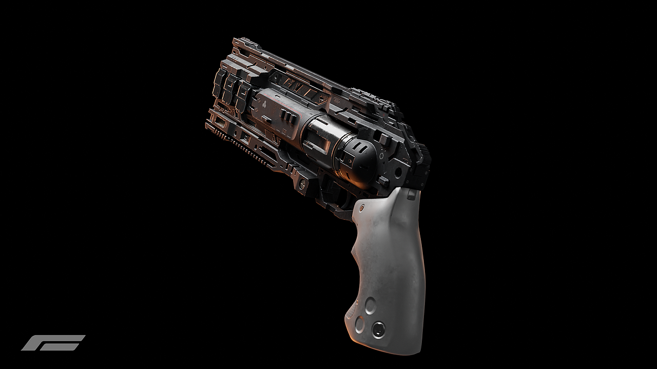 3D科幻风装备道具探索