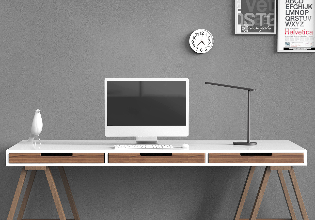 台灯渲染 场景渲染