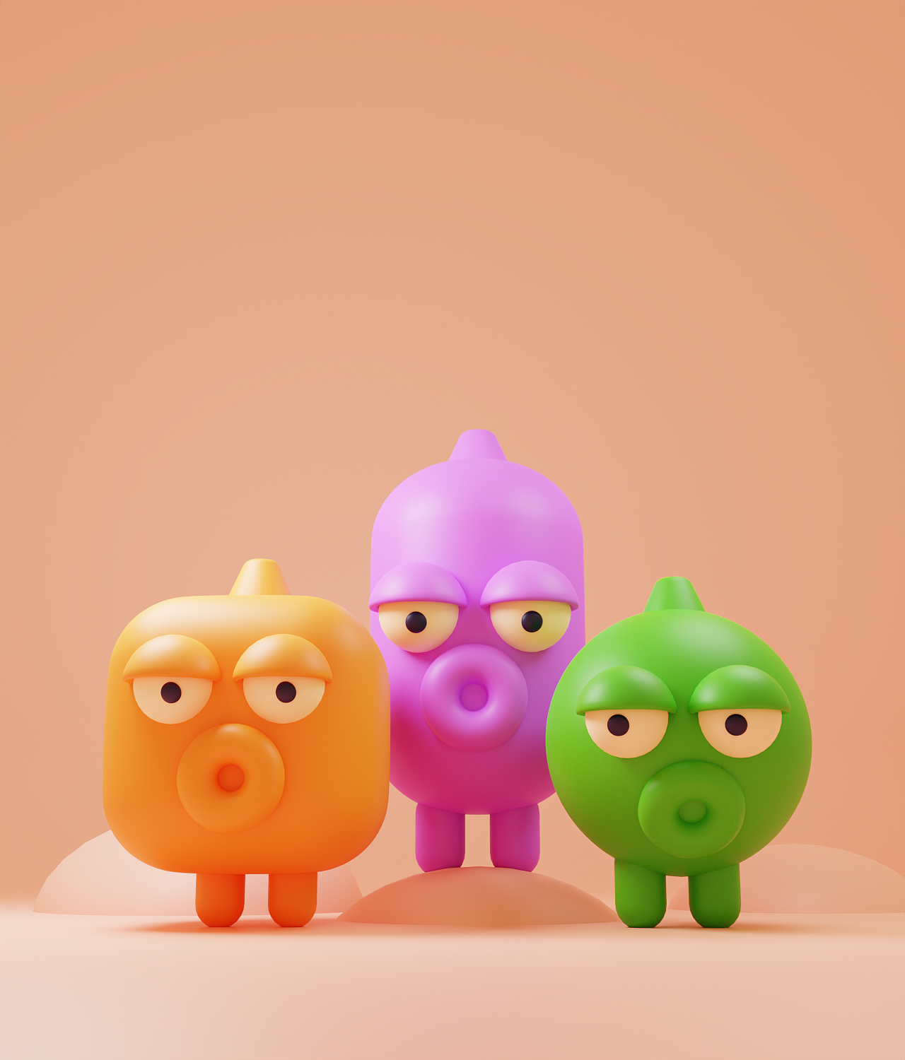 blender小练习合集（图ZMzU5Nzc4MDEy） - 场景 - 站酷设计师我是爆米花原创素材 - 站酷ZCOOL